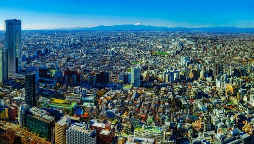 tokyo japan panorama