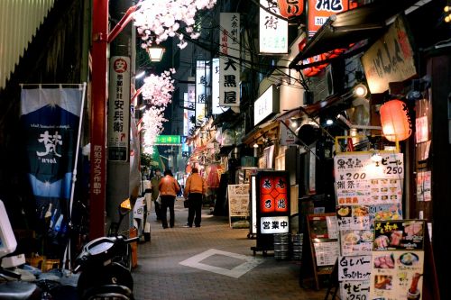 tokyo city lights
