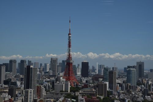 tokyo tower tokyo japan