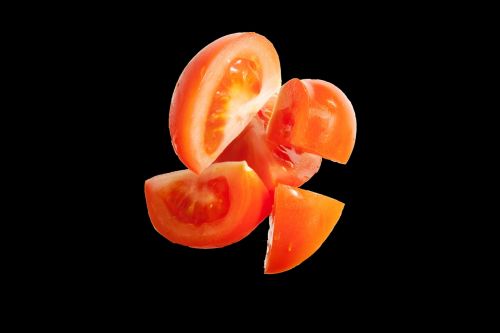 tomato slices food