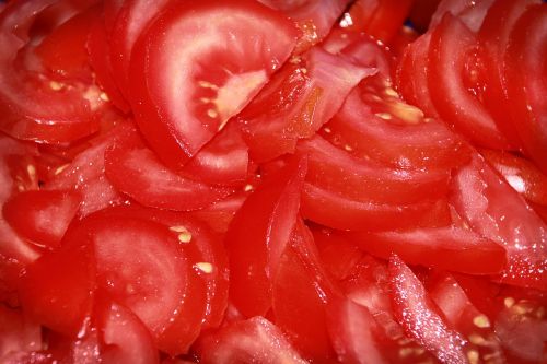 tomatoes salad red