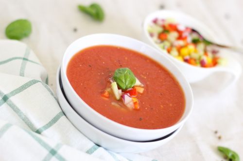 tomatoes soup vegetables