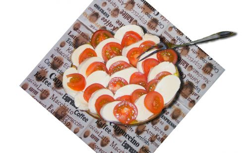 tomatoes mozarella vegetables