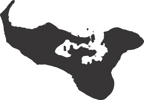 tonga map silhouette