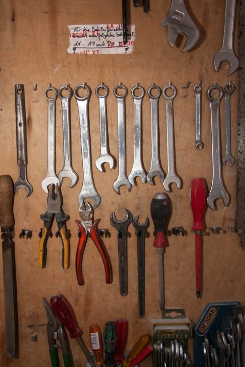 tool wall tool storage
