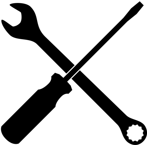 tools logo screwdriver