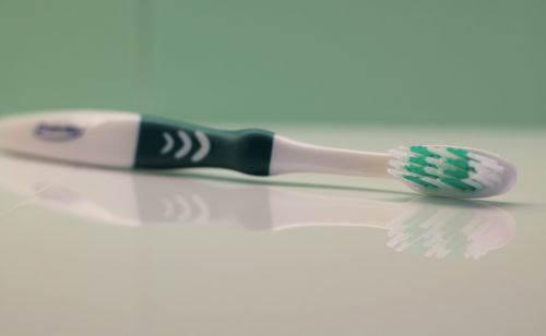 toothbrush green hygiene