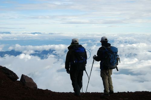 top mountain sky cloud