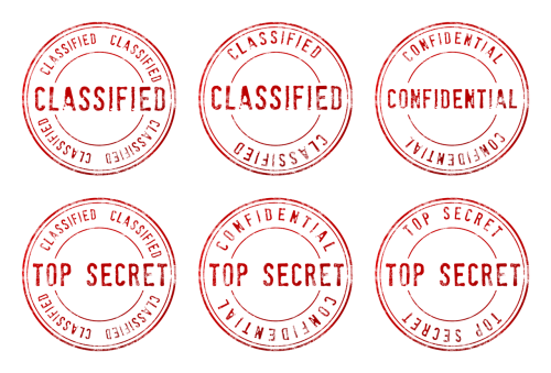 top secret confidential classified