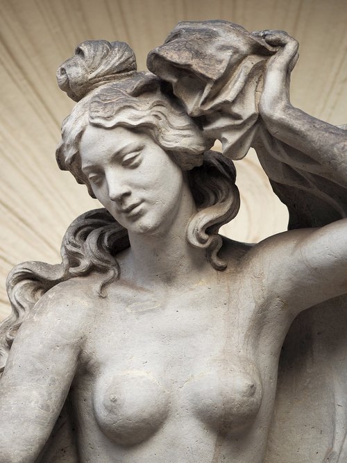 topless  sculpture  statue