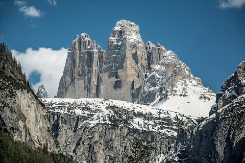 tops  mountain  dolomites