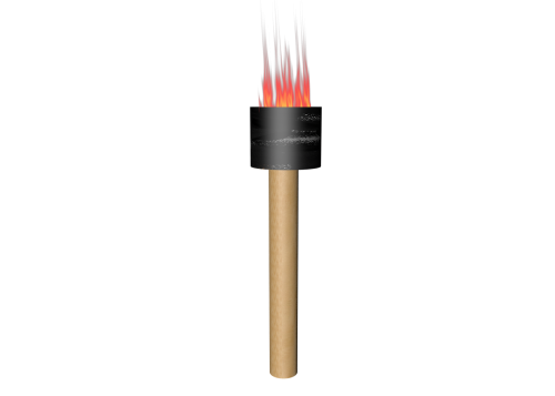 torch isolated light