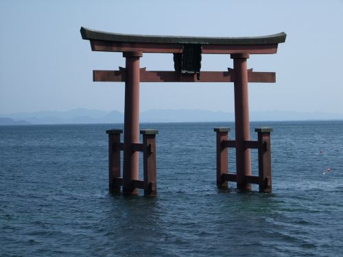 torii japan biwako