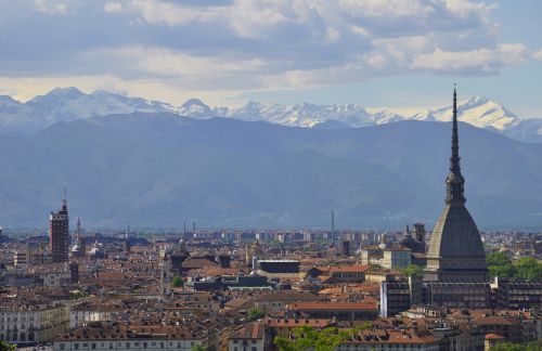 torino panoramic big city