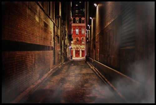 toronto alley dark