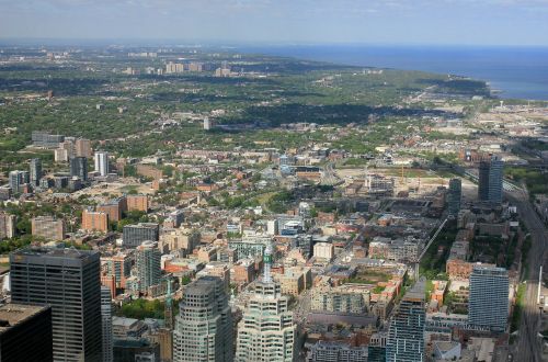 toronto skyscrapers cityscape