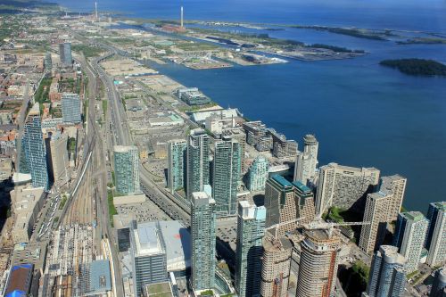 toronto skyscrapers cityscape