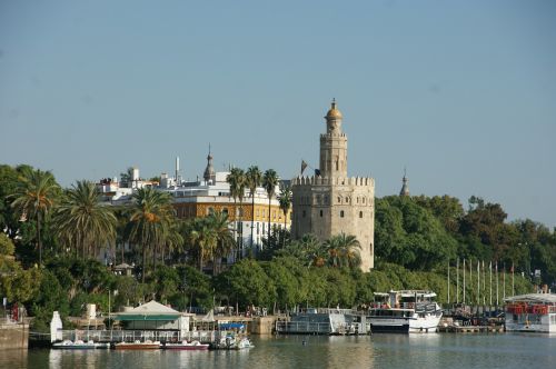 torre oro seville andalusia
