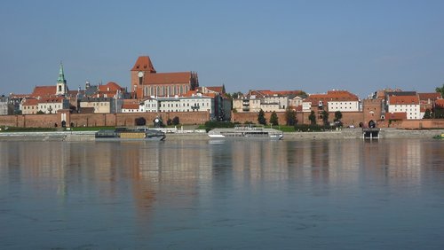 toruń  wisla  the waterfront