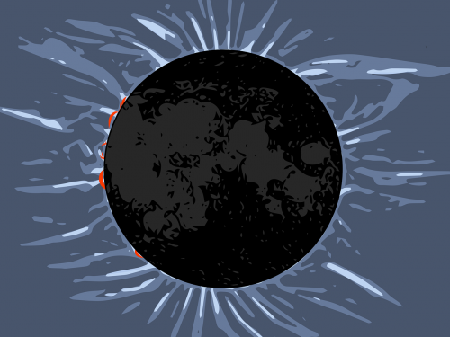 total solar eclipse sun