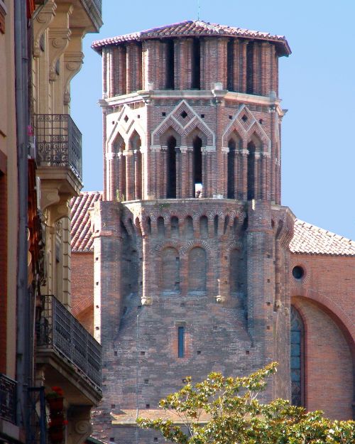 toulouse brick pink city