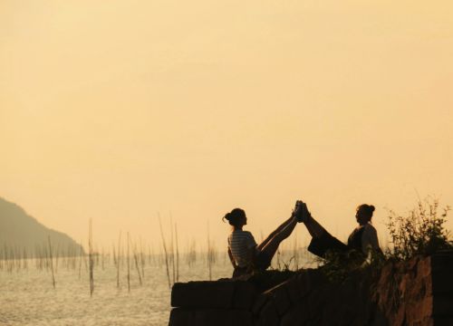 tourism natural landscape silhouette