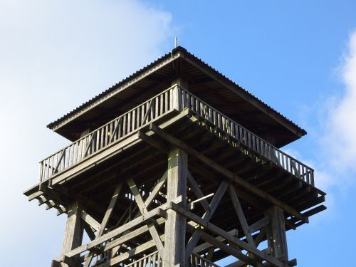 tourist tower wood