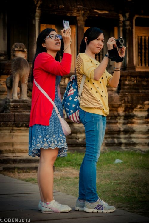 tourists girl women