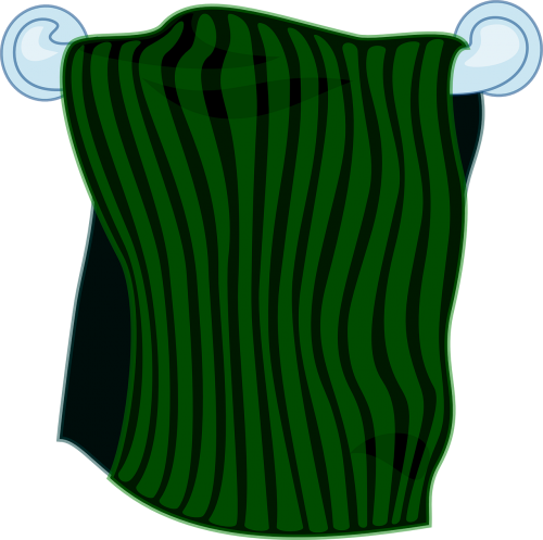 towel rack cotton