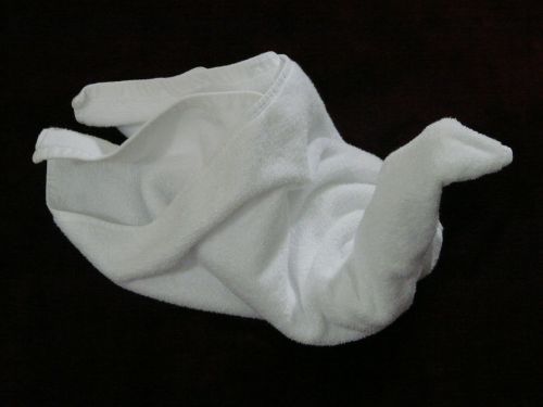 towel fold swan