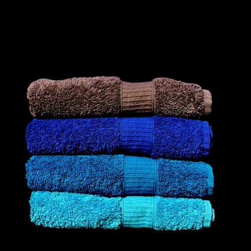 towels blue turquoise