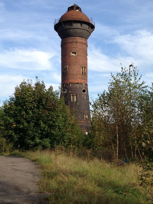 water tower landscape landmark