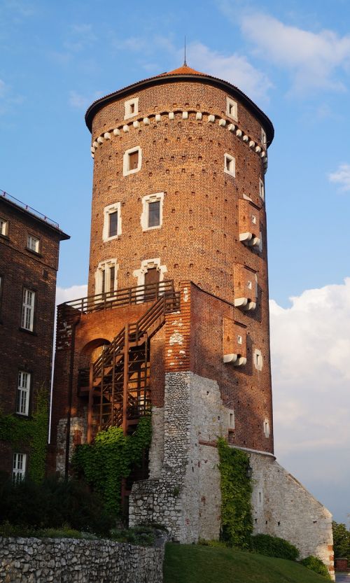 wawel castle tower poland