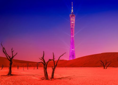 tower wilderness the dunes