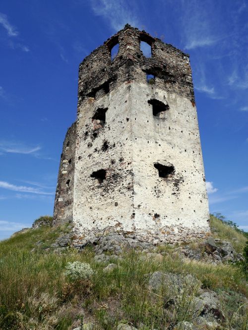 tower castle ruins
