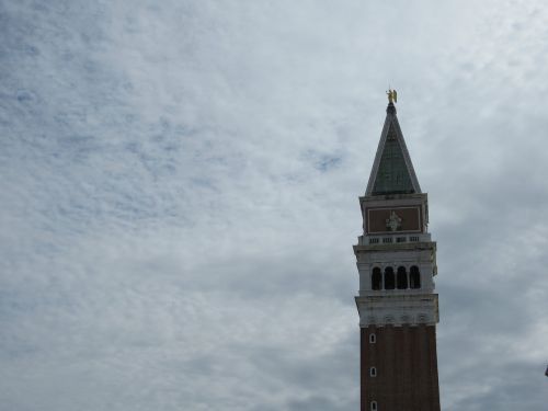 tower venice cloudy
