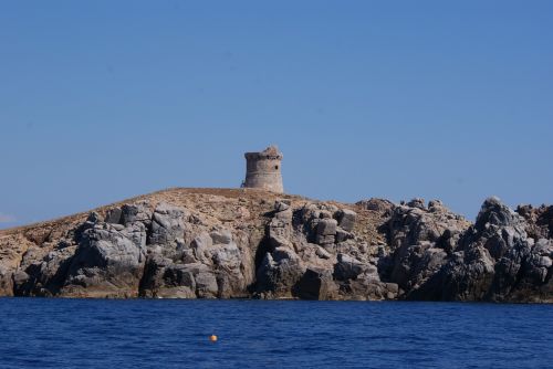 tower fortification seashore