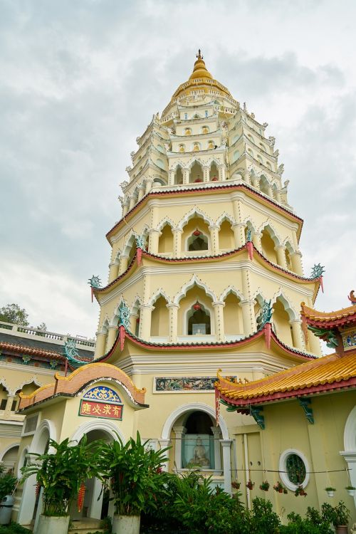 tower temple on