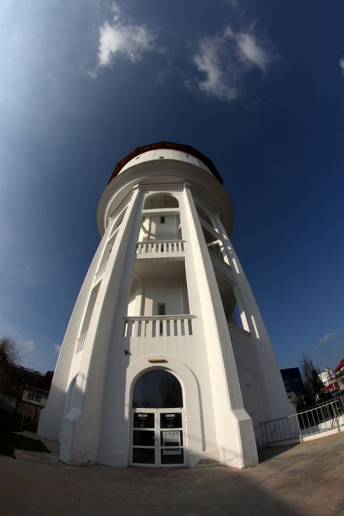 tower white tall