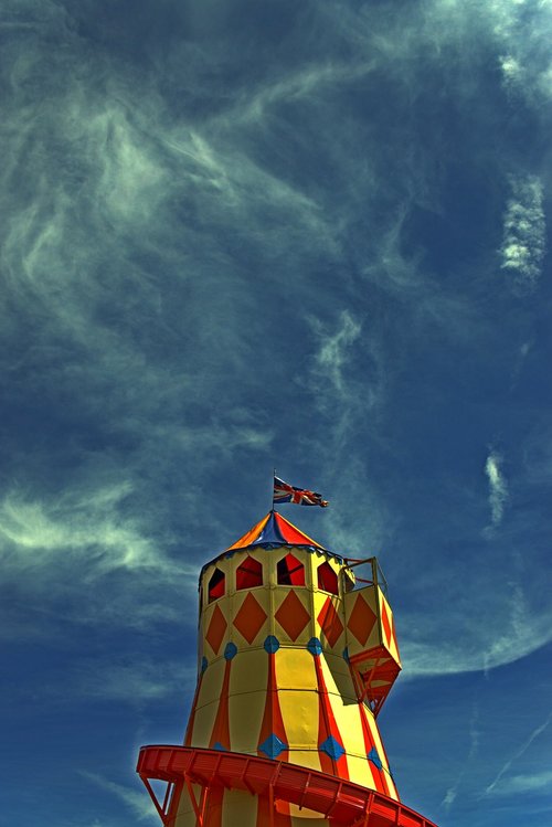 tower  sky  circus