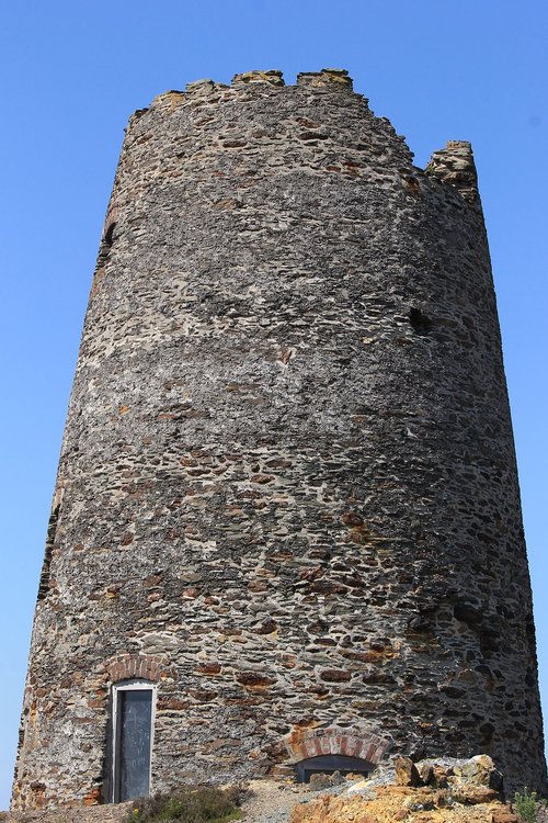 tower  ruins  building