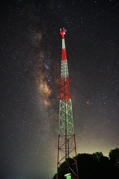 tower  internet  milky way