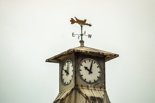 tower  clock  wind indicator
