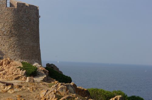 tower sea coast