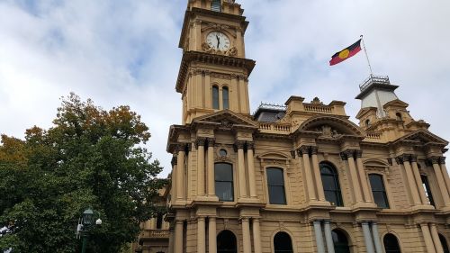 town hall bendigo australia
