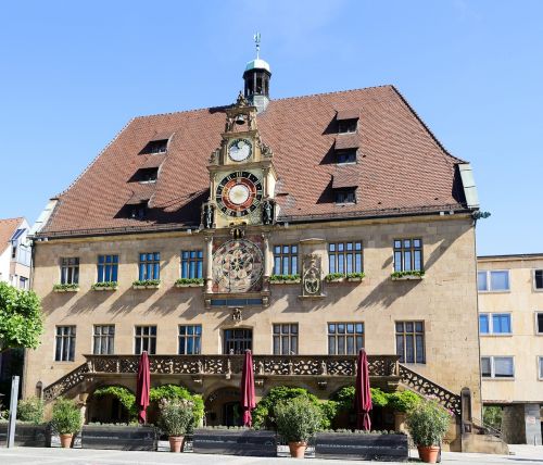 town hall heilbronn historically