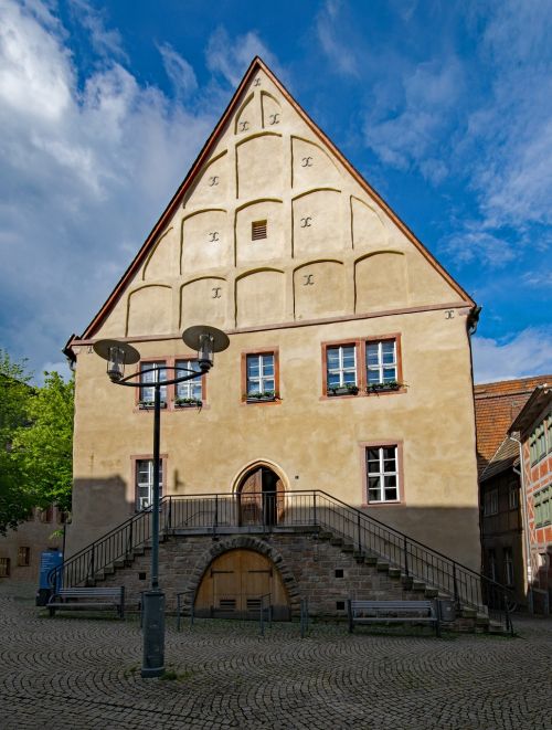 town hall sangerhausen saxony-anhalt