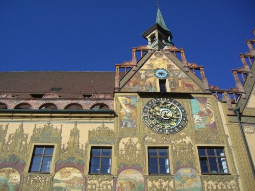 town hall ulm facade