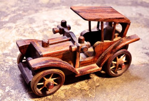 toy car wooden
