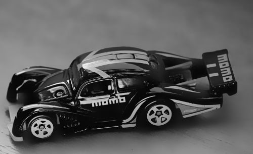 toy car monochrome